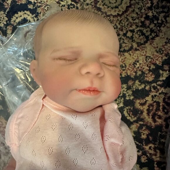 18 Inch Reborn Twins Girls Lifelike Reborn Baby Doll Full Body Realistic - Picture 4 of 4